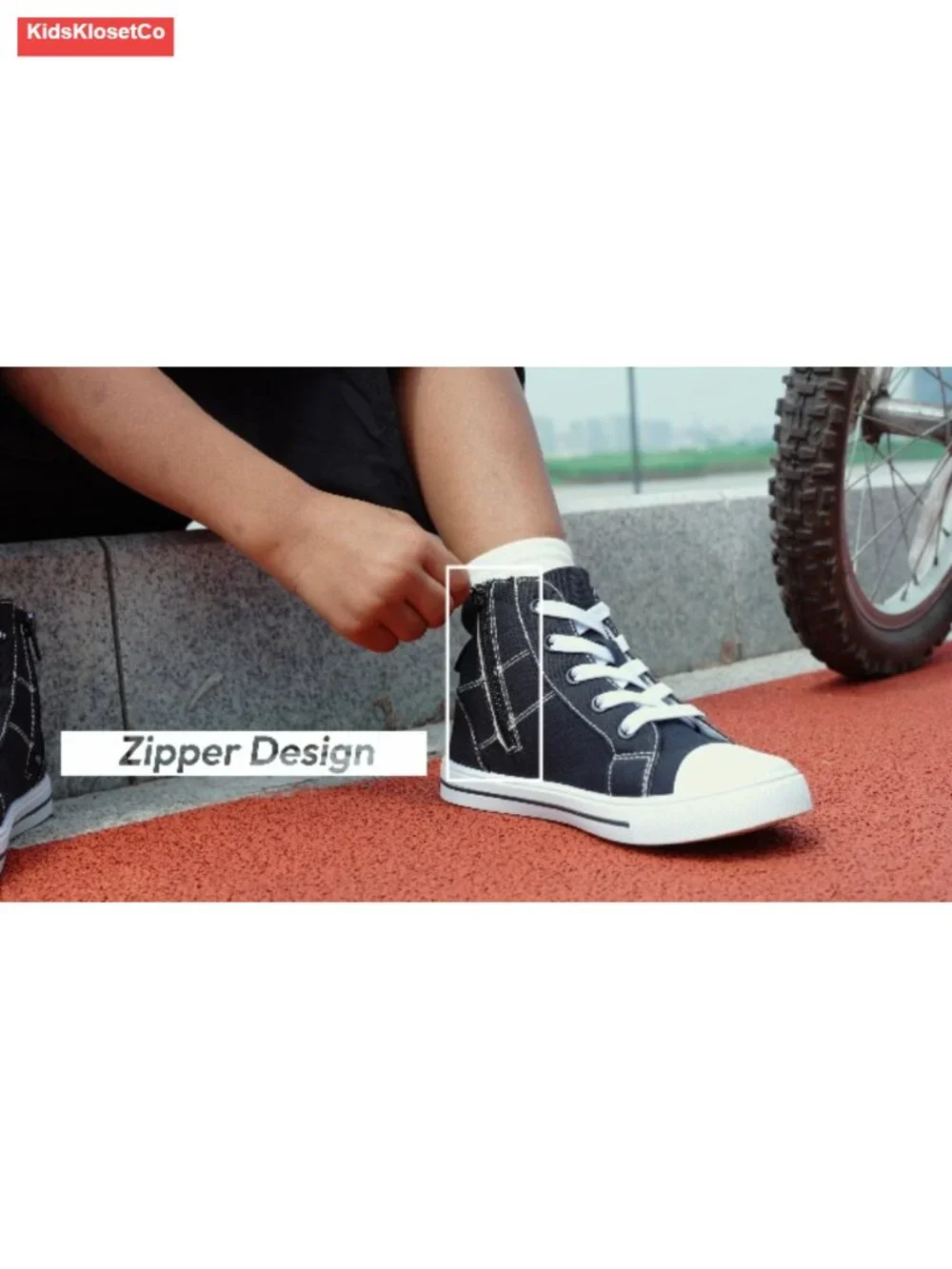Toddler High Top Sneakers for Boys Girls Kids Canvas Shoes Soft Breathable